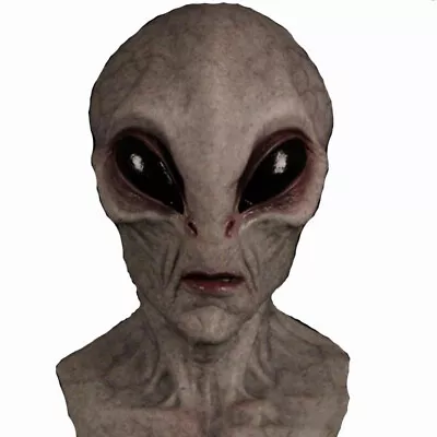 Halloween Cosplay Alien Mask Scary Horrible Horror Alien Mask Magic Mask 62x42cm • $22.09