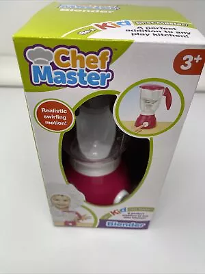  Be A Kid Chef Master Battery Operated Blender Swirling Motion Age 3+ (New) • $12.96