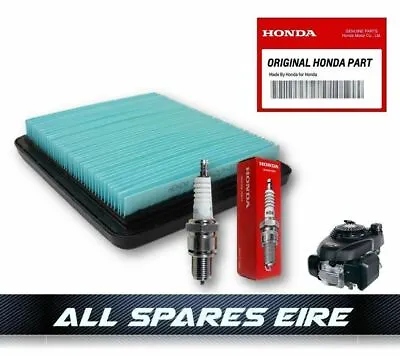 Genuine Honda Gc135 Gc160 Gcv135 Gcv160 Air Filter & Spark Plug Hr Izy Lawnmower • £13.95