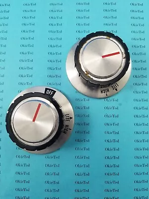 23155 Vintage Caloric Modern Maid Gas Range Surface Control Knobs Set/2;  KN-9c • $19.99