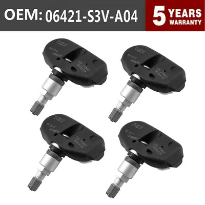 4 Pcs TPMS Tire Pressure Sensors For 2005-2014 Acura TL MDX Honda Pilot Odyssey • $26.99