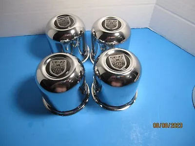 $48.95 • Buy 4 Center Caps Steel Chrome 5 Lug Convo Pro Center Line Wheels  Vintage  3.17  Od