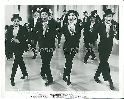 1956 Anything Goes Original Press Photo Bing Crosby Mitzi Gaynor • $6