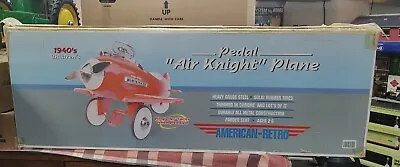 RARE American Retro Air Knight 1940s Children's Pedal Plane Special Edition NIB • $1199.99