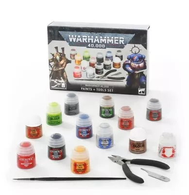 Warhammer 40000 Paints And Tools Set • £40