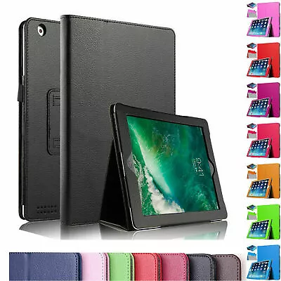 £1.49 • Buy Leather Flip Folio Stand Case Cover For Apple IPad Air 1, 2, 5th, 6th Gen 9.7 