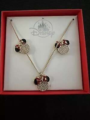 Disney Jewelry Set Earrings And Necklace • £10.12