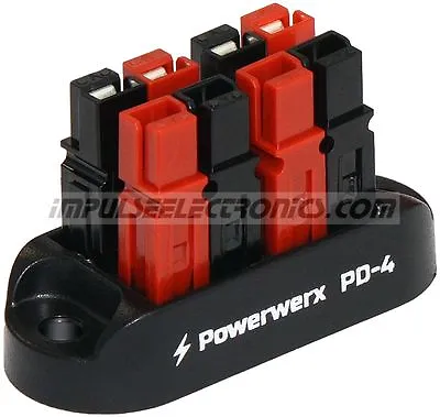 PD-4 Powerpole Power Distribution Block 4 Position 15/30/45 Amp • $39.95