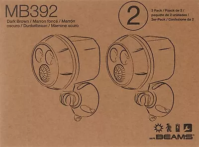 2 Pk Mr. Beams MB392 400 Lumen Version Weatherproof Wireless Battery Powered Led • $39.99