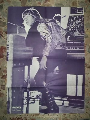 2001 CIAO POSTER 68x50 KEITH EMERSON - Vintage • £10.27