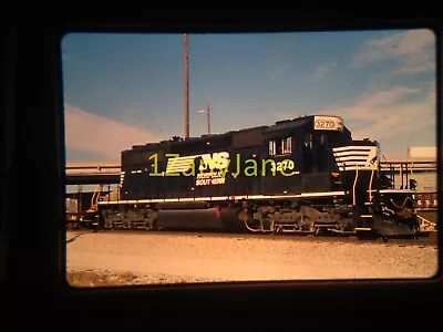 11017 VINTAGE Train Engine Photo 35mm Slide NS 3270 EMD SD40-2 MARCH 17 2015 KC • $9.07