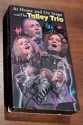 The Talley Trio... At Home And On Stage With ...concert Vhs Autographed! • $19.95