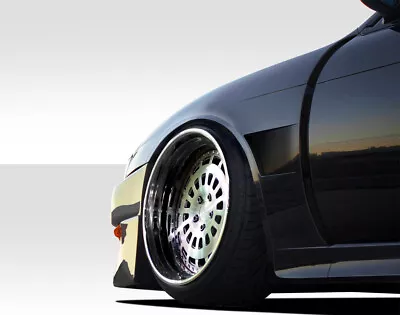 Duraflex S14 V-Speed Wide Body Front Fenders (+35mm) - 2 Piece For 240SX Nissan • $471