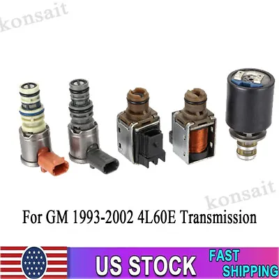 4L60E Transmission Solenoid Kit EPC Shift TCC 3-2 PWM For GM 1993-2002 24230298 • $58.71