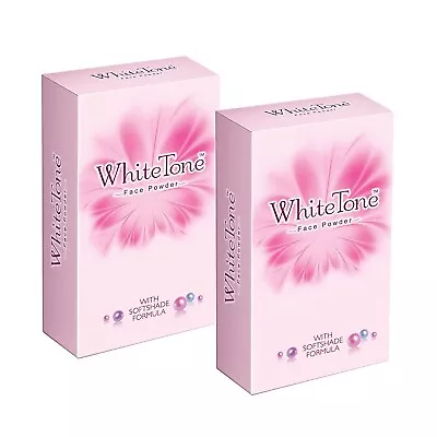 White Tone Face Powder For Women'sGet Oil-Free Even-Toned - 75G ( Pack Of 2 ) • £21.64