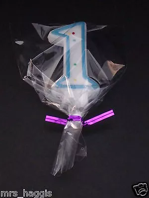 4  X 6  CELLO BAGS FOR CAKE POPS LOLLIPOPS SWEETS BISCUITS ETC • £2.25