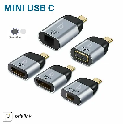 USB C 3.1 Type C Male To HDMI VGA RJ45 Mini DP Video Converter 4K 8K 3D Adapter • $9.95