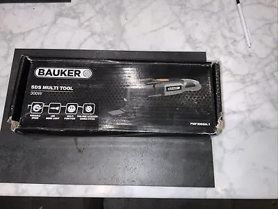 Bauker PMF300GH.1 Corded Oscillating SDS Multi Tool 300w • £40