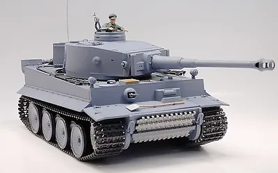 2.4Ghz 7.0 1/16 GERMAN TIGER I R/C AIR SOFT BATTLE TANK W/SMOKE & SOUND RTR • $179.99