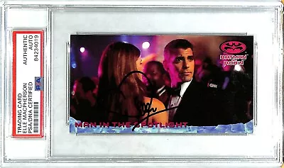 ELLE MACPHERSON Signed Auto 1997 Skybox Batman & Robin Card #12 PSA/DNA Slabbed • $296.65