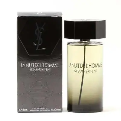 Ysl La Nuit De L'homme Edt 200ml Spray For Him - New Boxed & Sealed - Free P&p • £139.95