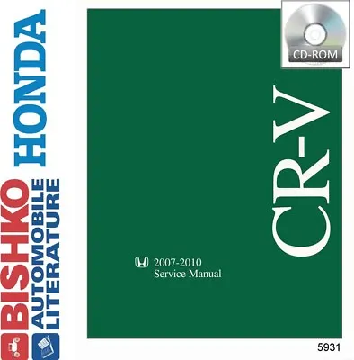 2007 2008 2009 2010 Honda CR-V CRV Shop Service Repair Manual CD OEM Guide • $39.99