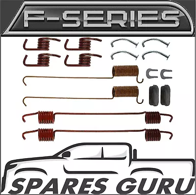 $44 • Buy Ford F250 F350 Quality Rear Drum Brake Spring Hardware Kit - 1967 To 1996
