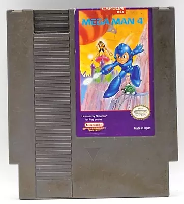 Mega Man 4 Nes Game Only Nintendo Game Capcom • $49.87
