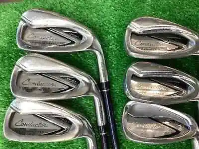 2013 MARUMAN CONDUCTOR TF-01 5~PW 6PC R-FLEX IRON SET GOLF Club E149 • $299.77