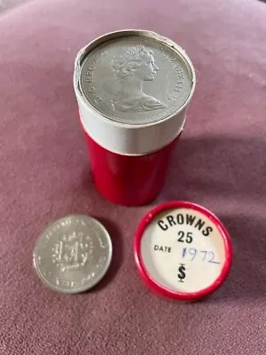 £29.99 • Buy 1972  Crowns 25 In Sandhill Tube