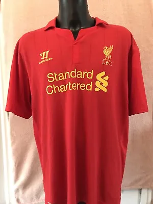 £9.99 • Buy Liverpool FC 12/13 Home Shirt Warrior Label Size 3XL PtP  27”