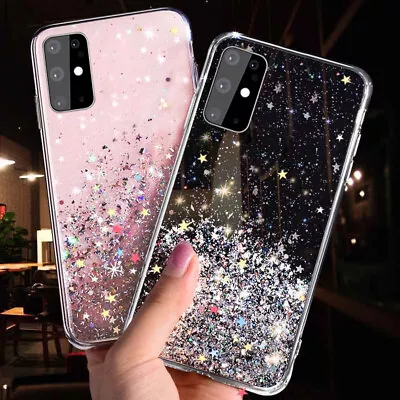 For OPPO Phone Glitter Shine TPU Bling Nebulae Shockproof Case Cover • $9.98