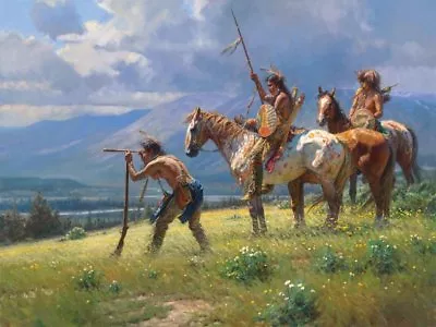 Dust In The Distance By Martin Grelle Print 15x12 • $34.98