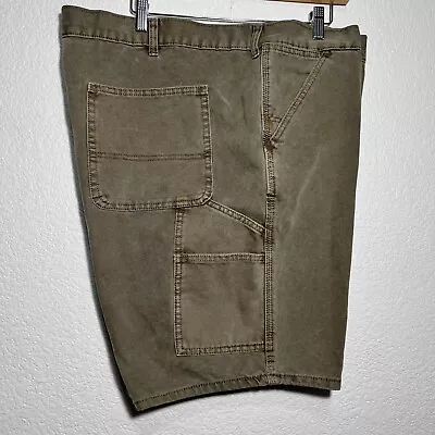 Nwt Mens No Boundaries Olive Green Denim Carpenter Shorts Size 30 • $8.99