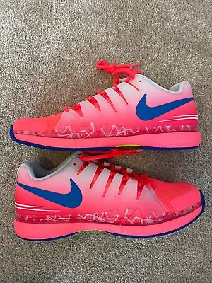 Nike Air Zoom Vapor Court Tour Cocktail Hot Punch Pink Neon Roger Federer 12 • $80