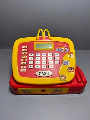 2004 McDonald's Drive Thru Electronic Talking Cash Register Toy Tested Works • $11.99