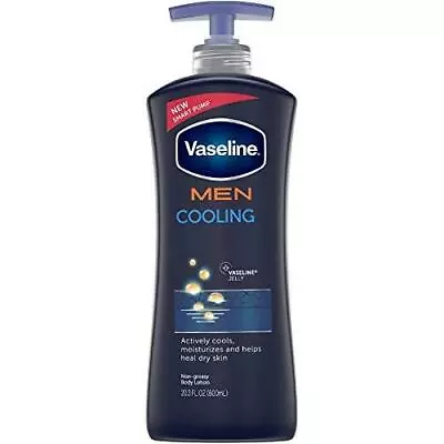 Vaseline Men Healing Moisture Body Lotion Cooling 20.3 Oz • $16.69