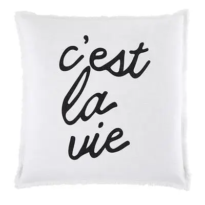 C'est La Vie Euro Pillow Size 26in SQ Pack Of 2 • $219.99