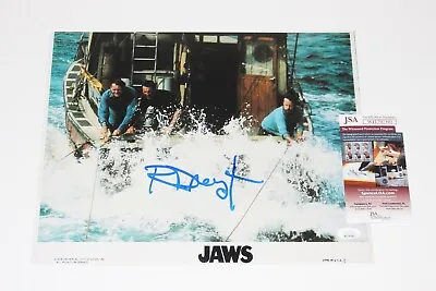 ACTOR RICHARD DREYFUSS SIGNED 'JAWS' 11x14 MOVIE PRESS PHOTO JSA COA HOOPER ORCA • $256.35