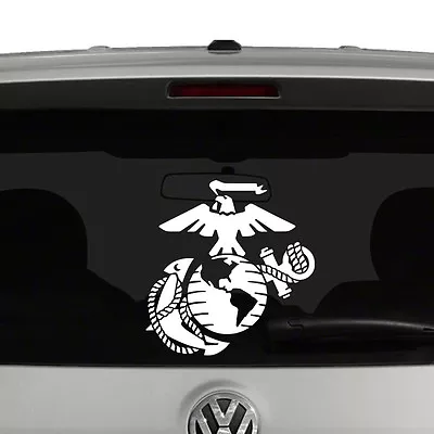 Marine Corp Logo EGA Eagle Globe And Anchor Decal Vinyl Sticker Car Window  • $6.58