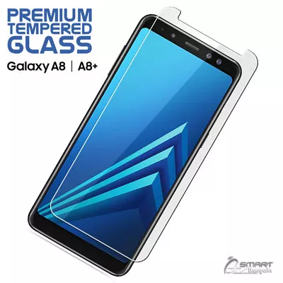 Tempered Glass HD Screen Protector Guard For Samsung Galaxy A8 A8 Plus 2018 A530 • $3.99