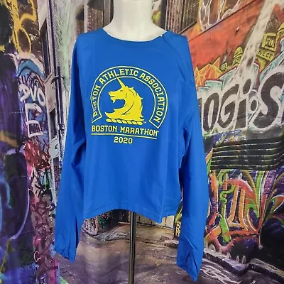 ADIDAS Women's 2020 Boston Marathon Logo Running Half Top NWT Size XL (A23)  • $59.86