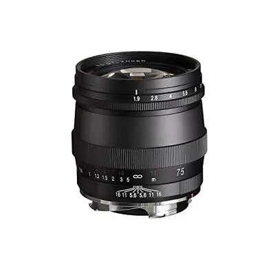 VOIGTLANDER Foclender Ultron 75mm F1.9 MC VM Mount • $695.08