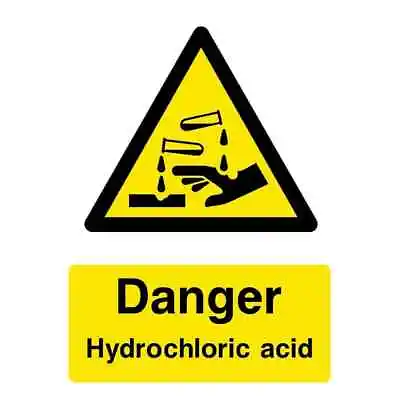 £10.98 • Buy Hydrochloric Acid Sign