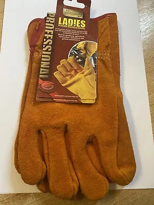 Ladies Bramble Working Gloves Kingfisher Pro Gold Professional Gardening  • £5.15