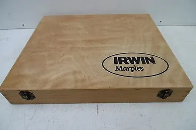 Irwin Marples Wooden Storage Box Taken From A M373 8pce Chisel Set • £19.69