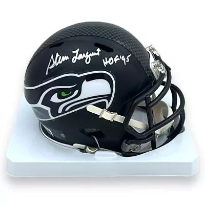 Seattle Seahawks Steve Largent Autographed Signed Mini Helmet - Beckett • $119.99