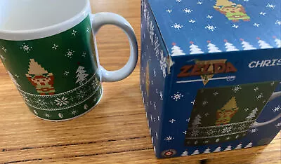 The Legend Of Zelda Christmas Coffee Mug Gamestop Exclusive Nintendo • $17.01