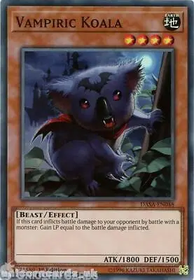 DASA-EN048 Vampiric Koala Super Rare 1st Edition Mint YuGiOh Card • £0.99