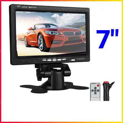 7  Monitor For Car Rear View System Backup Reverse Camera Night Vision Wireless • $29.59